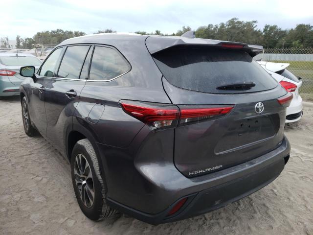 Photo 3 from auction – 2021 TOYOTA HIGHLANDER with VIN 5TDHZRAH8MS044946