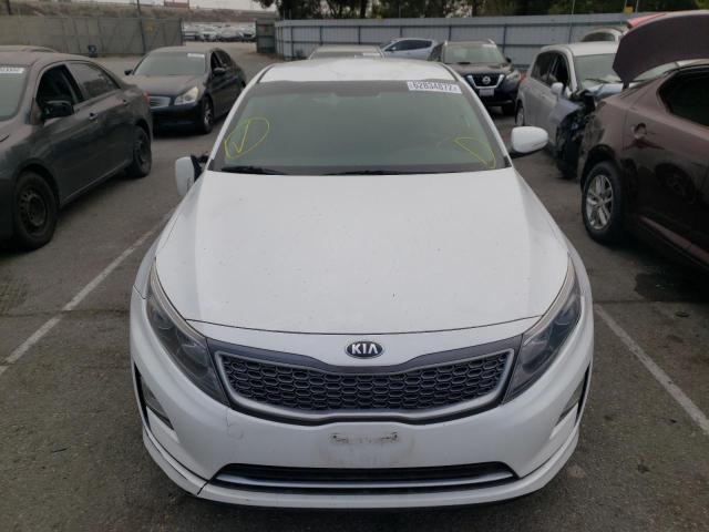 Photo 5 from auction – 2014 KIA OPTIMA HYB with VIN KNAGM4AD4E5076260