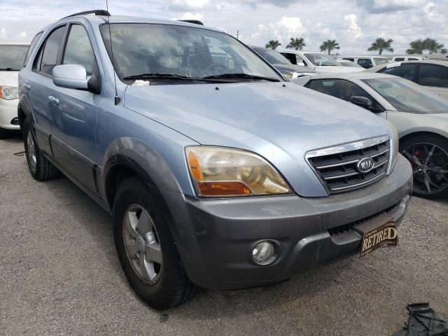 KIA SORENTO EX 2008 with VIN KNDJD736685773457 - Photo from auction