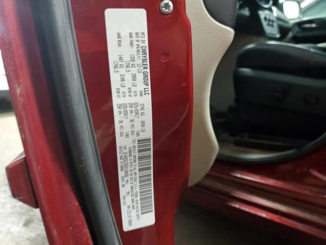 Photo 10 from auction – 2014 DODGE GRAND CARA with VIN 2C4RDGCG9ER190696