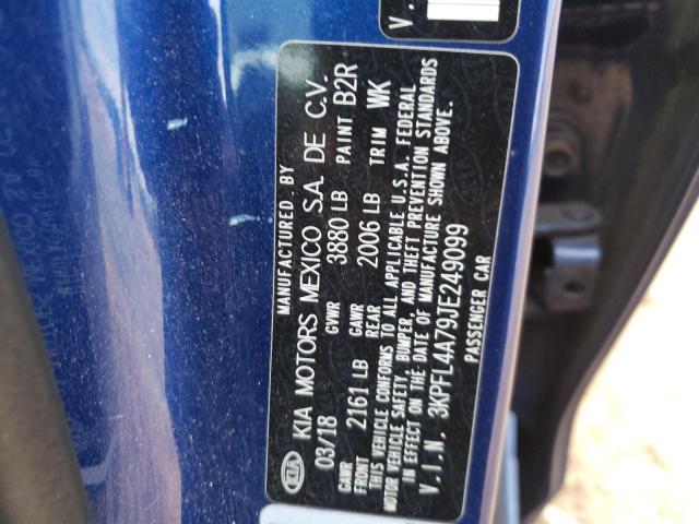 Photo 10 from auction – 2018 KIA FORTE LX with VIN 3KPFL4A79JE249099