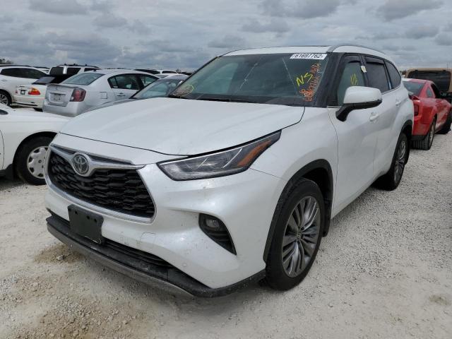 Photo 2 from auction – 2022 TOYOTA HIGHLANDER with VIN 5TDFZRBH9NS176007