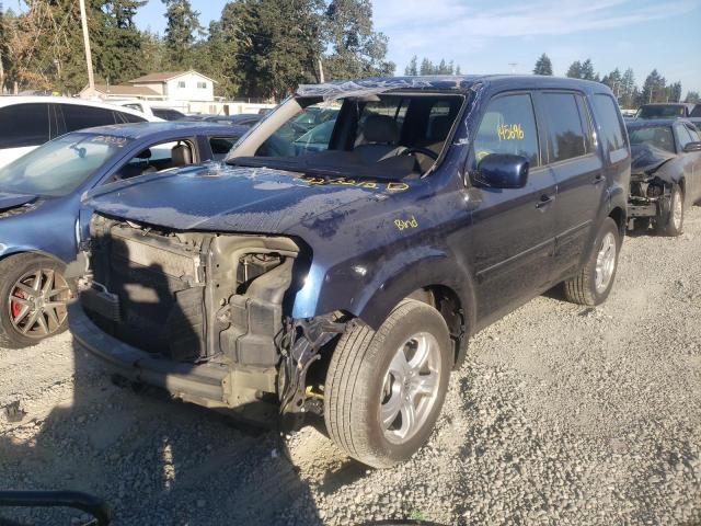 Photo 2 from auction – 2013 HONDA PILOT EXL with VIN 5FNYF4H53DB018105