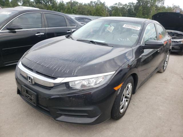 Photo 2 from auction – 2016 HONDA CIVIC LX with VIN 19XFC2F5XGE092722