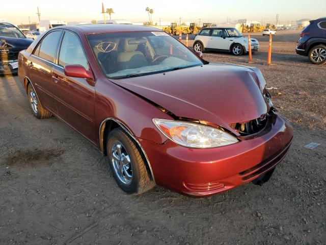 TOYOTA CAMRY LE 2002 with VIN 4T1BE32K22U008411 - Photo from auction