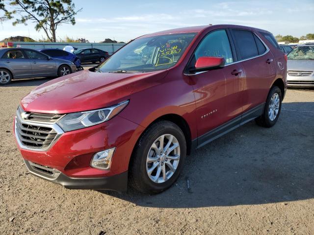 Photo 2 from auction – 2021 CHEVROLET EQUINOX LT with VIN 2GNAXUEV2M6155827