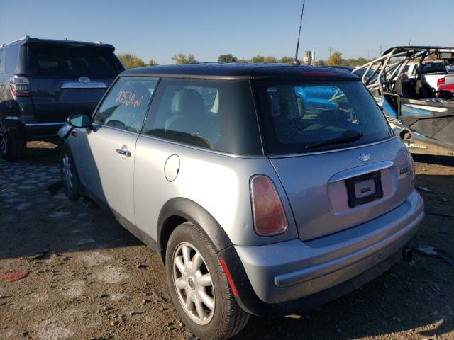 Photo 3 from auction – 2003 MINI COOPER with VIN WMWRC33413TJ52559