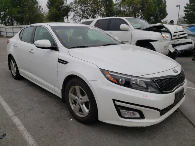 KIA OPTIMA LX 2015 with VIN KNAGM4A75F5544962 - Photo from auction