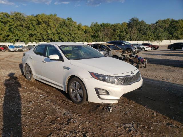KIA OPTIMA HYB 2016 with VIN KNAGN4ADXG5092933 - Photo from auction