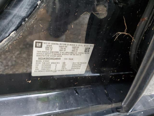 Photo 10 from auction – 2014 CHEVROLET SILVERADO with VIN 3GCUKSEC5EG248905