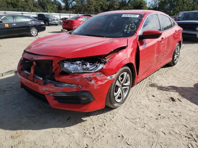 Photo 2 from auction – 2017 HONDA CIVIC LX with VIN 2HGFC2F54HH519903