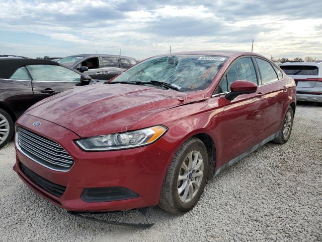 Photo 2 from auction – 2016 FORD FUSION S with VIN 3FA6P0G79GR377077