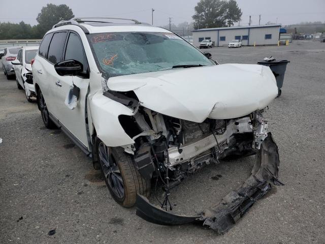 NISSAN PATHFINDER 2018 with VIN 5N1DR2MN3JC647612 - Photo from auction