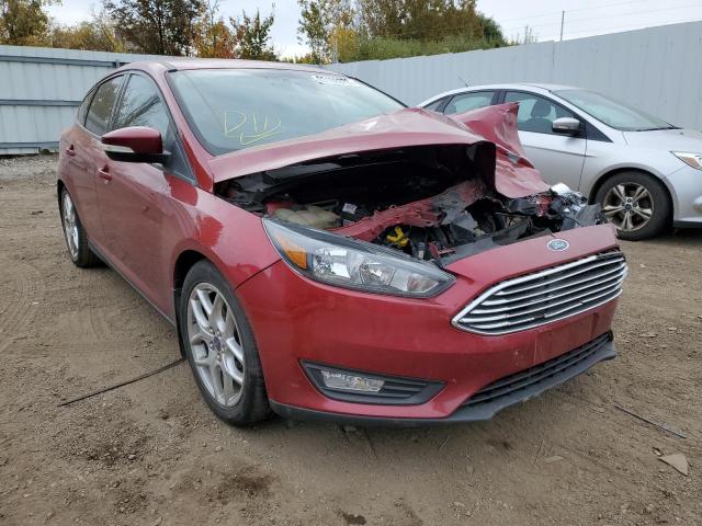 FORD FOCUS SE 2015 with VIN 1FADP3K20FL373369 - Photo from auction