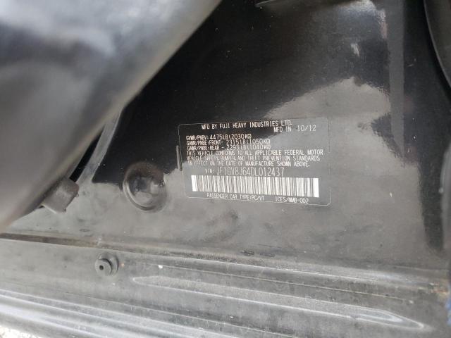 Photo 10 from auction – 2013 SUBARU IMPREZA WR with VIN JF1GV8J64DL012437