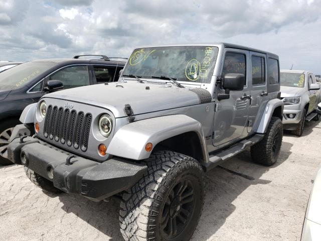 Photo 2 from auction – 2013 JEEP WRANGLER U with VIN 1C4BJWEG1DL601565