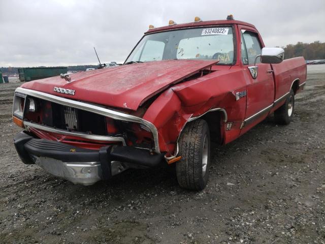 Photo 2 from auction – 1988 DODGE D-SERIES D with VIN 1B7FD04Y1JS607318