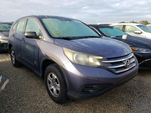 HONDA CR-V LX 2012 with VIN 5J6RM3H34CL027999 - Photo from auction