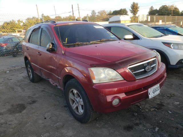 KIA SORENTO EX 2004 with VIN KNDJC733945310215 - Photo from auction