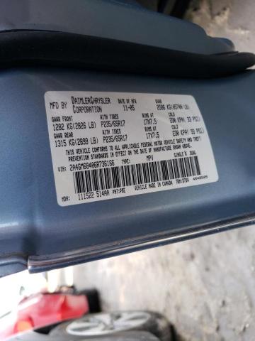 Photo 10 from auction – 2006 CHRYSLER PACIFICA T with VIN 2A4GM68406R736166