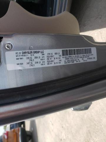 Photo 10 from auction – 2015 CHRYSLER TOWN & COU with VIN 2C4RC1CG5FR514180
