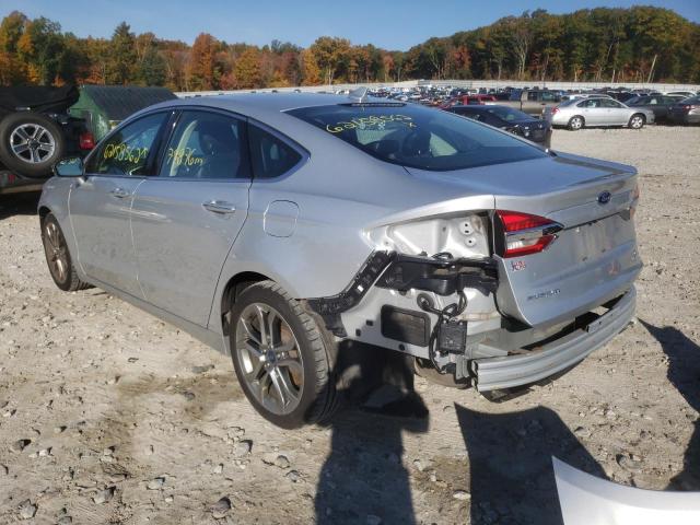 Photo 3 from auction – 2019 FORD FUSION SEL with VIN 3FA6P0CDXKR234241