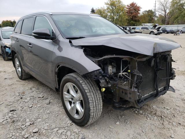 TOYOTA HIGHLANDER 2015 with VIN 5TDDKRFH5FS166985 - Photo from auction
