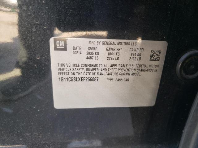 Photo 10 from auction – 2014 CHEVROLET MALIBU 1LT with VIN 1G11C5SLXEF266087