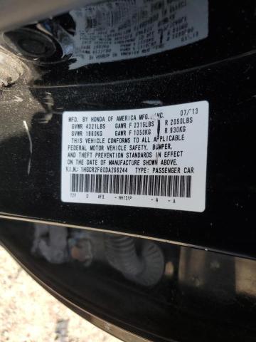 Photo 10 from auction – 2013 HONDA ACCORD with VIN 1HGCR2F80DA266244