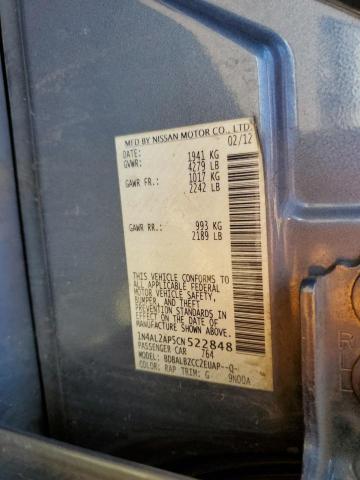 Photo 10 from auction – 2012 NISSAN ALTIMA BAS with VIN 1N4AL2AP5CN522848