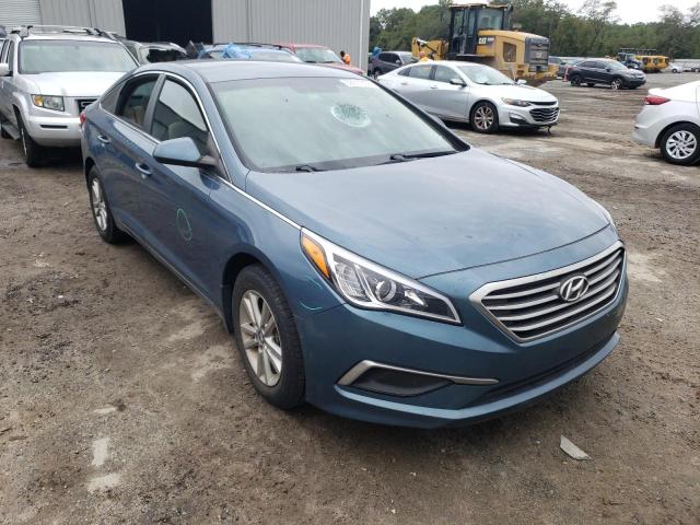 HYUNDAI SONATA SE 2017 with VIN 5NPE24AF0HH449137 - Photo from auction