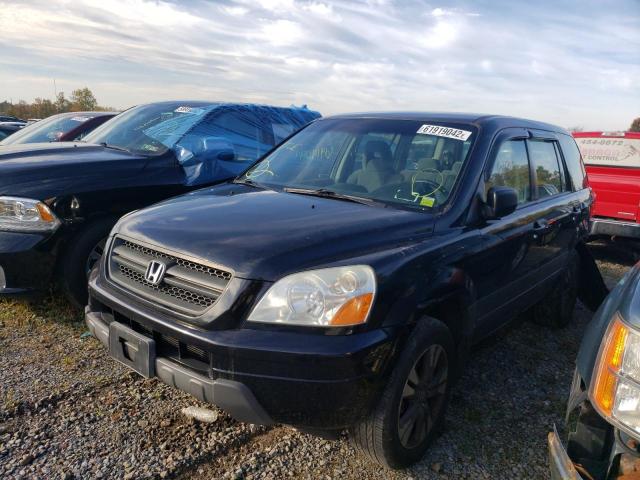 Photo 2 from auction – 2005 HONDA PILOT LX with VIN 2HKYF181X5H524870
