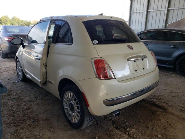 Photo 3 from auction – 2012 FIAT 500 LOUNGE with VIN 3C3CFFCR1CT386125