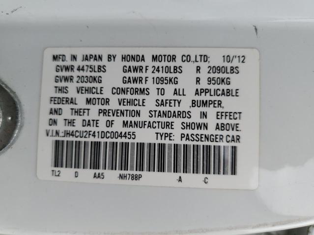 Photo 10 from auction – 2013 ACURA TSX with VIN JH4CU2F41DC004455