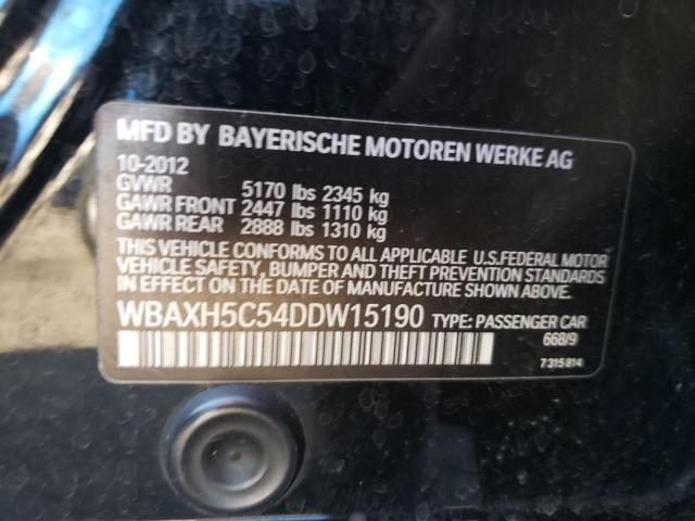 Photo 10 from auction – 2013 BMW 528 XI with VIN WBAXH5C54DDW15190