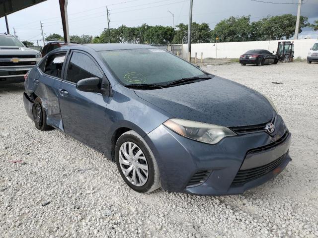 TOYOTA COROLLA 2016 with VIN 2T1BURHE7GC582034 - Photo from auction