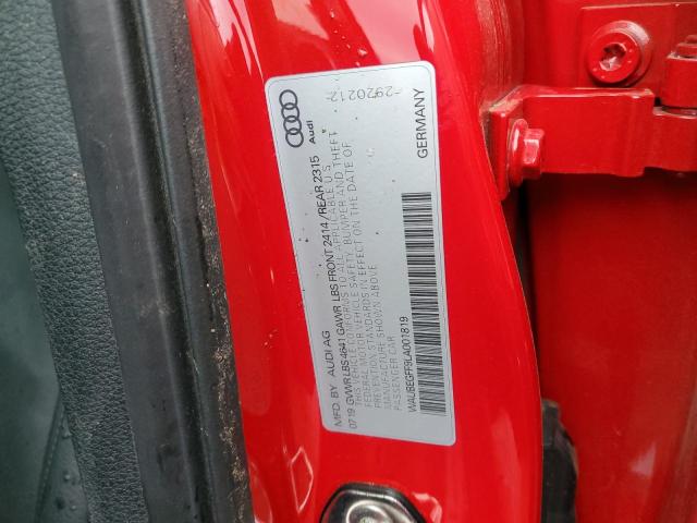 Photo 10 from auction – 2020 AUDI A3 S-LINE with VIN WAUBEGFF9LA001819