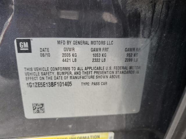 Photo 10 from auction – 2011 CHEVROLET MALIBU LTZ with VIN 1G1ZE5E13BF101405