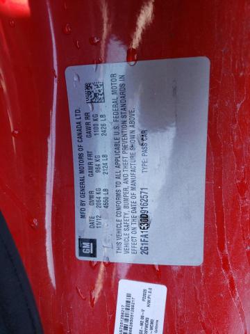 Photo 10 from auction – 2013 CHEVROLET CAMARO LS with VIN 2G1FA1E30D9162571