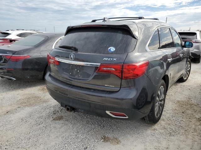 Photo 4 from auction – 2016 ACURA MDX TECHNO with VIN 5FRYD4H61GB006116