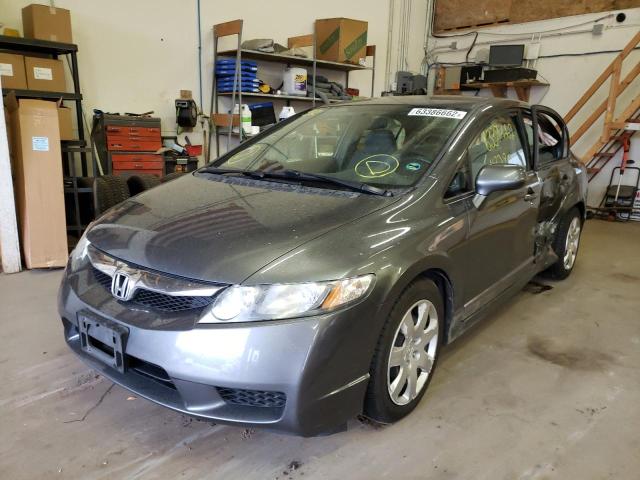 Photo 2 from auction – 2011 HONDA CIVIC LX with VIN 19XFA1F54BE005373