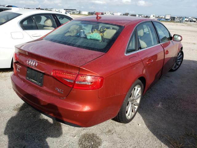 Фото 4 с аукциона – 2013 AUDI A4 PREMIUM с VIN WAUHFAFL9DN021699