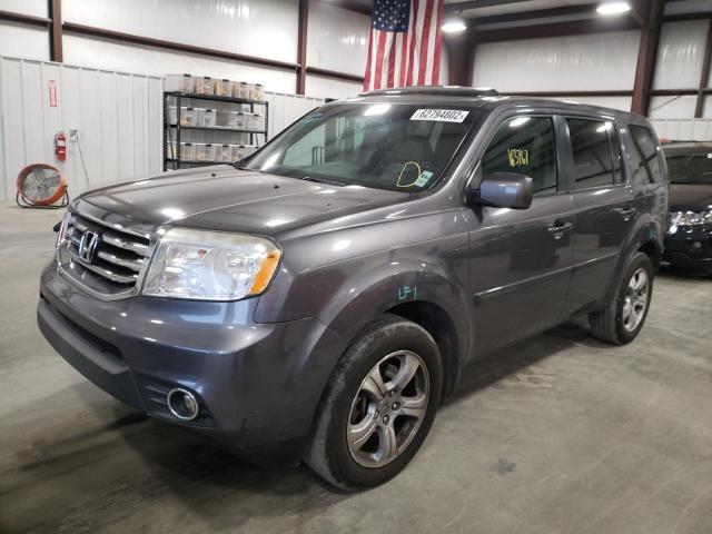 Photo 2 from auction – 2014 HONDA PILOT EXL with VIN 5FNYF3H54EB004693
