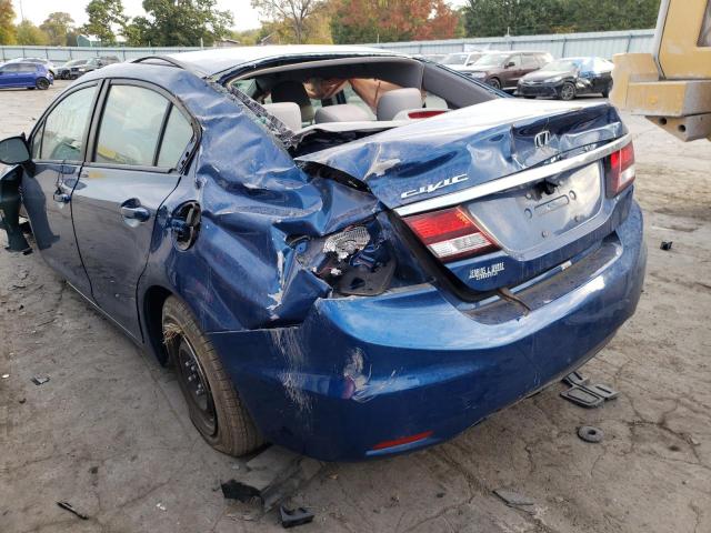 Photo 9 from auction – 2013 HONDA CIVIC LX with VIN 19XFB2F51DE065794