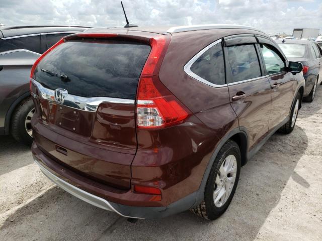 Photo 4 from auction – 2015 HONDA CR-V EXL with VIN 2HKRM3H71FH555260