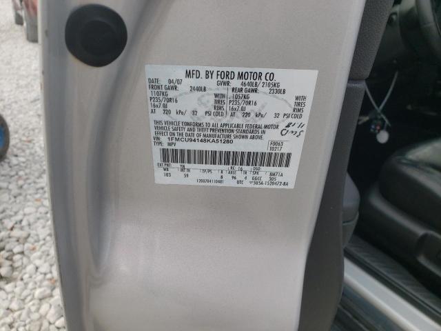 Zdjęcie 10 z aukcji – 2008 FORD ESCAPE LIM z VIN 1FMCU94148KA51280