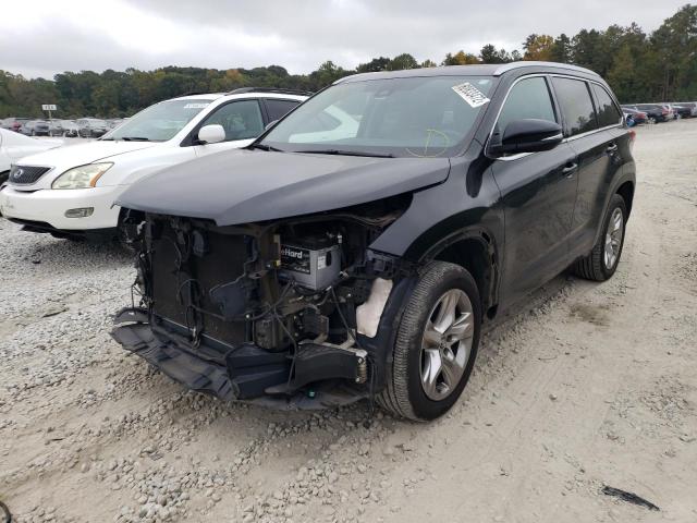 Foto 2 de la subasta – 2017 TOYOTA HIGHLANDER con VIN 5TDYZRFH9HS233488