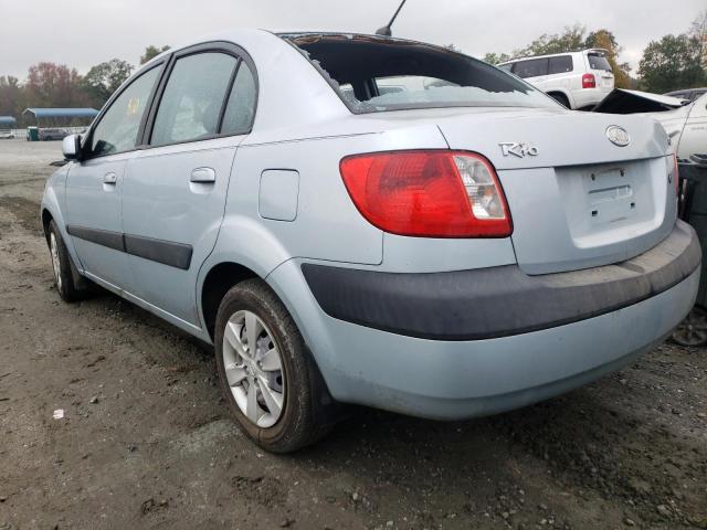 Photo 3 from auction – 2008 KIA RIO BASE with VIN KNADE123X86341394