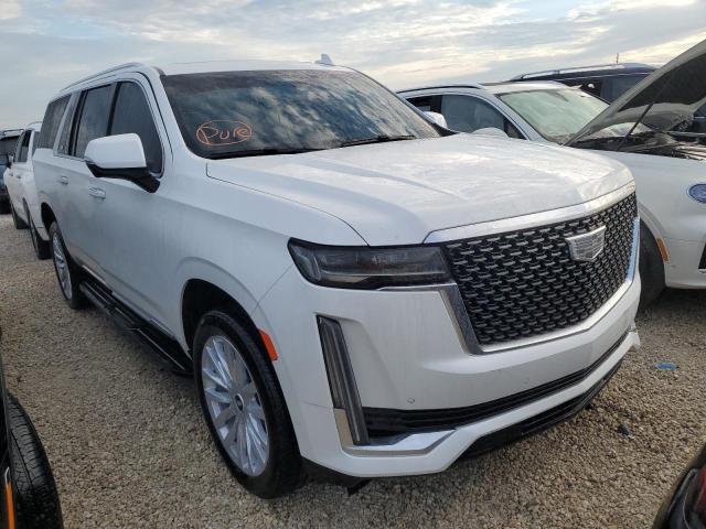 CADILLAC ESCALADE E 2021 with VIN 1GYS4KKL6MR340913 - Photo from auction