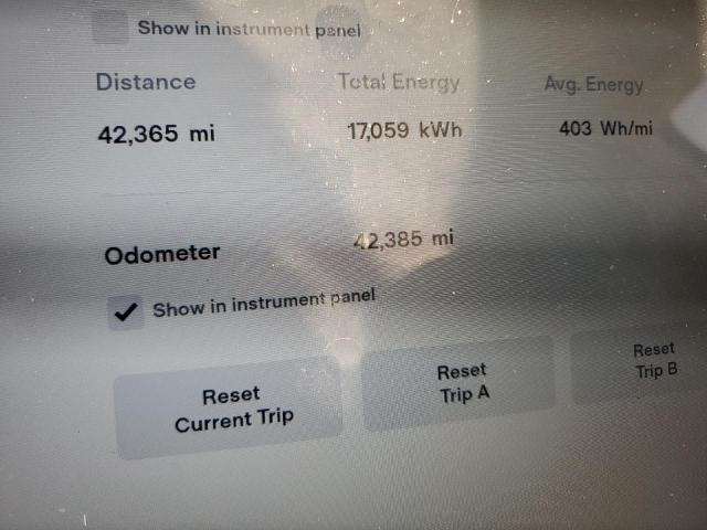 Photo 8 from auction – 2019 TESLA MODEL X with VIN 5YJXCDE20KF184710